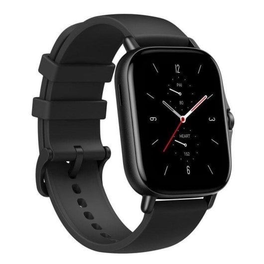 Amazfit GTS 2 Bluetooth GPS 43mm AMOLED Preto Resistente à Água 5ATM SpO2 Monitor Cardíaco
