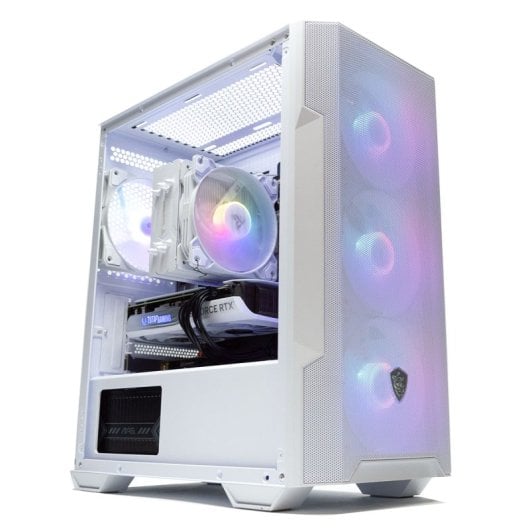 PcCom Ready Intel Core i5-12400F / 32GB / 1TB SSD / RTX 4060 Ti - Blanco