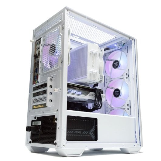 PcCom Ready Intel Core i5-12400F / 32GB / 1TB SSD / RTX 4060 Ti - Blanco