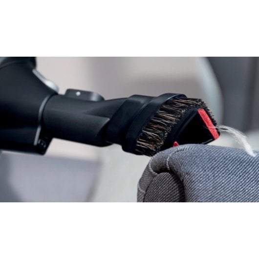 Bosch bcs711pet elektrischer Besenstaubsauger, trocken, beutellos, Akku, 0,3 l, schwarz, rot, 3 Ah
