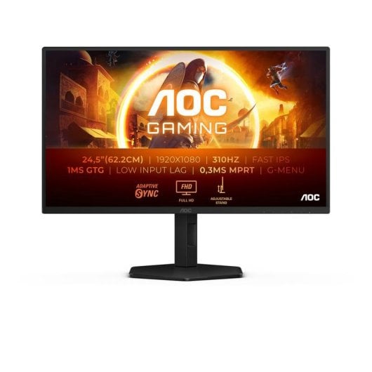 Monitor PC AOC 25G4SXU 24.5" FullHD 310Hz Fast IPS HDR400 G-Sync 1ms