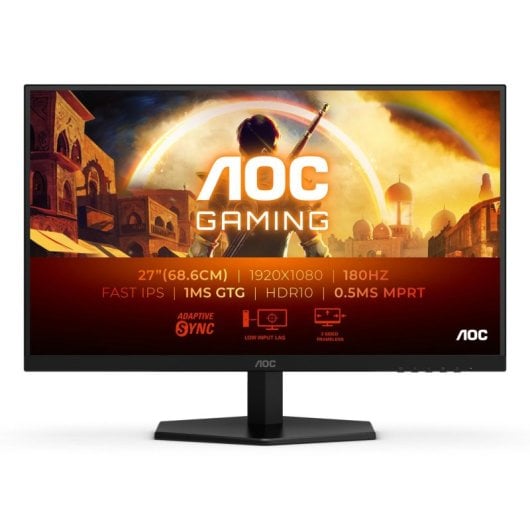 Monitor AOC 27G42E 27" FullHD 180Hz Fast IPS HDR10 1ms GtG Flat Gaming