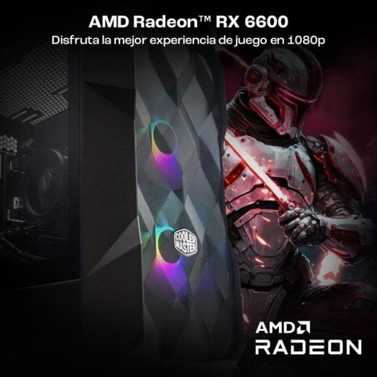 PcCom Lite Intel Core i5-12400F / 1TB SSD / 16GB / RX 6600