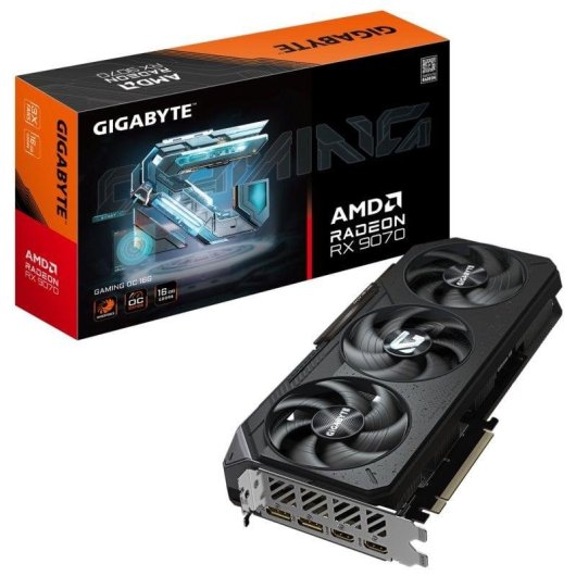 Carte Graphique Gigabyte AMD Radeon RX 9070 GAMING OC 16GB GDDR6 FSR 4