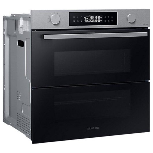 Horno Multifunción Samsung NV7B4550VAS Pirolítico 76L Grande Dual Cook WiFi Negro/Inox