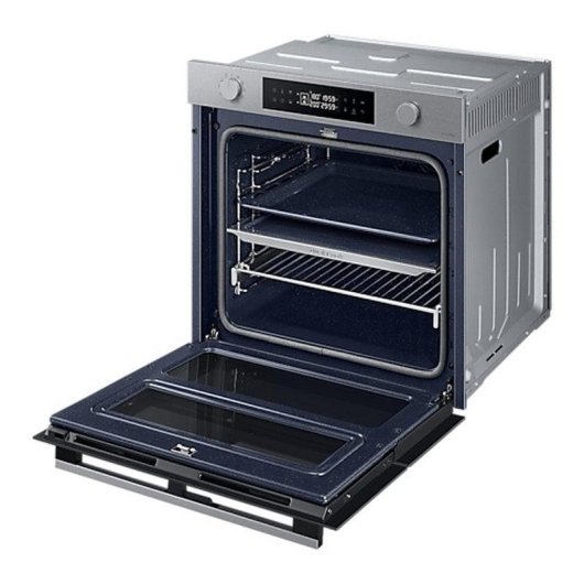 Horno Multifunción Samsung NV7B4550VAS Pirolítico 76L Grande Dual Cook WiFi Negro/Inox