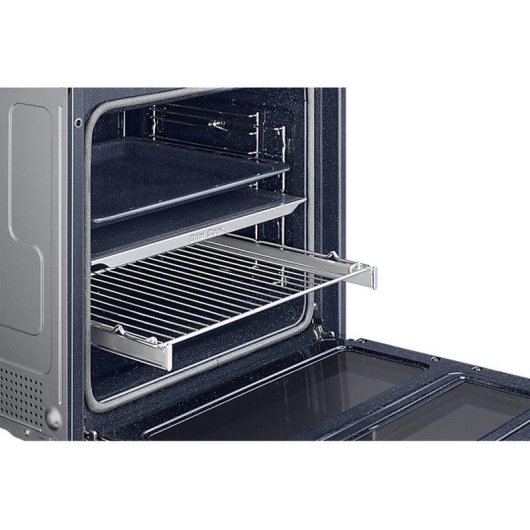 Horno Multifunción Samsung NV7B4550VAS Pirolítico 76L Grande Dual Cook WiFi Negro/Inox