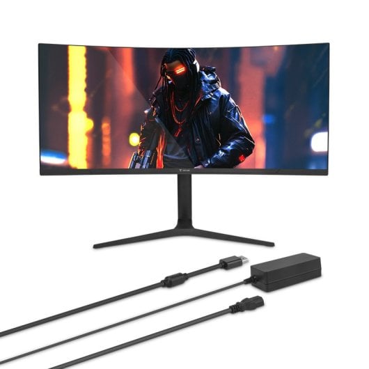 Yeyian YMC-FV234-M1 Gaming-Monitor 34" WQHD 180Hz HDR10 FreeSync/G-Sync kompatibel gebogen