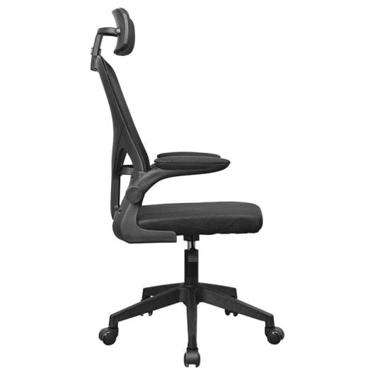 Mars Gaming Mgc-ergoplus Ergonomischer Stuhl, Lordosenstütze, atmungsaktives Netzgewebe, Höhe 115 – 125 cm, Schwarz