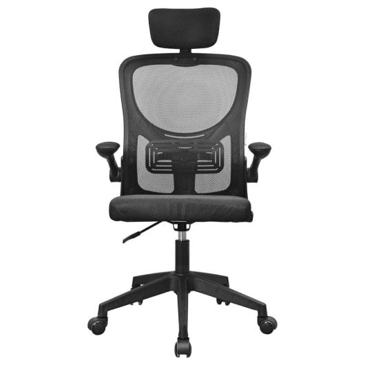 Mars Gaming Mgc-ergoplus Ergonomischer Stuhl, Lordosenstütze, atmungsaktives Netzgewebe, Höhe 115 – 125 cm, Schwarz