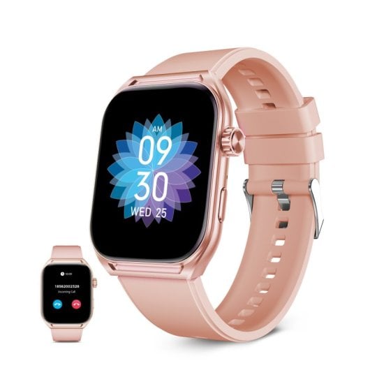Ksix Smartwach Urban Move Pantalla AMOLED 2,06 Modo Deporte y Salud  IP67 Rosa