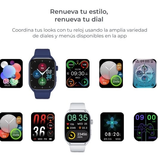 Ksix Urban Move Smartwatch Amoled 2.06" Vivavoce IP67 Bianco