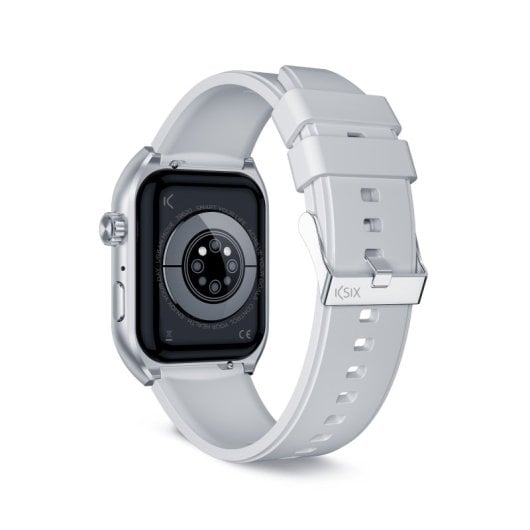 Ksix Urban Move Smartwatch Amoled 2.06" Vivavoce IP67 Bianco