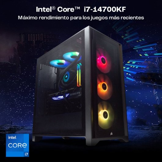 PcCom Imperial Intel Core i7-14700KF / 2TB SSD / 32GB / RTX 4070 Ti Super