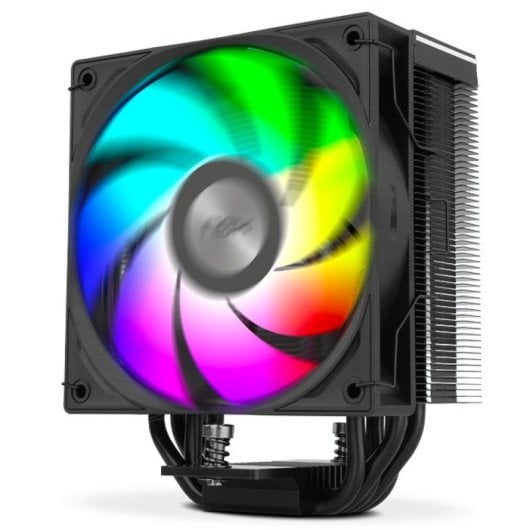 Ventilateur CPU Nox HUMMER H-500 ARGB avec écran LCD 120 mm Noir