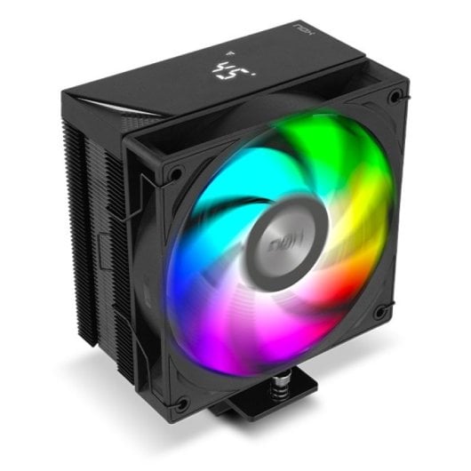 Ventilateur CPU Nox HUMMER H-500 ARGB avec écran LCD 120 mm Noir