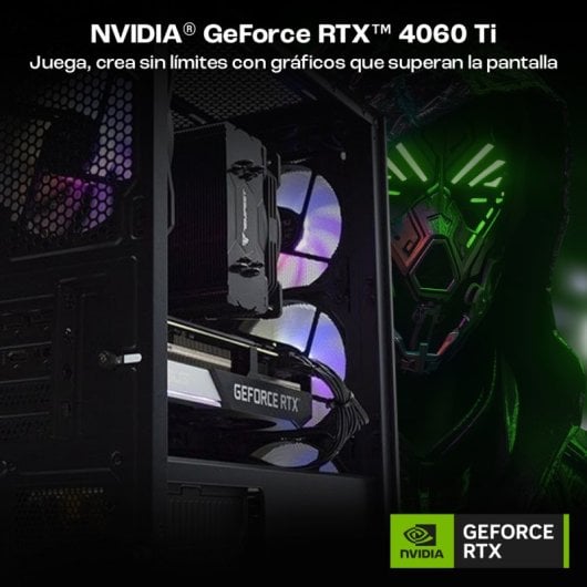 PcCom Ready AMD Ryzen 5 7600X / 32GB / 1TB SSD / RTX 4060 Ti + Windows 11 Home