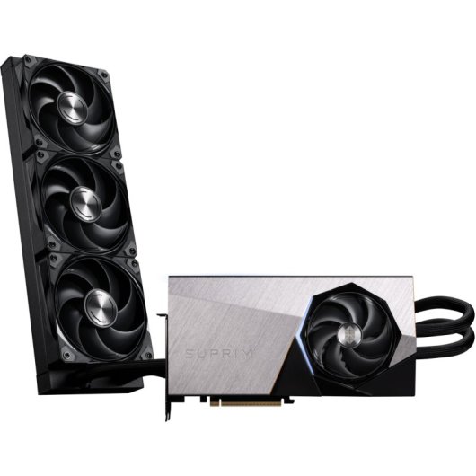 Carte graphique MSI GeForce RTX 5090 SUPRIM LIQUID 32 Go GDDR7 Reflex 2 RTX AI DLSS4