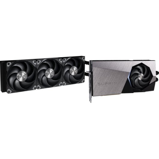 Carte graphique MSI GeForce RTX 5090 SUPRIM LIQUID 32 Go GDDR7 Reflex 2 RTX AI DLSS4