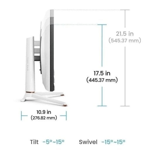 Écran PC BenQ MOBIUZ EX271U 27" Ultra HD 4K 165Hz IPS HDR400 FreeSync Premium USB-C