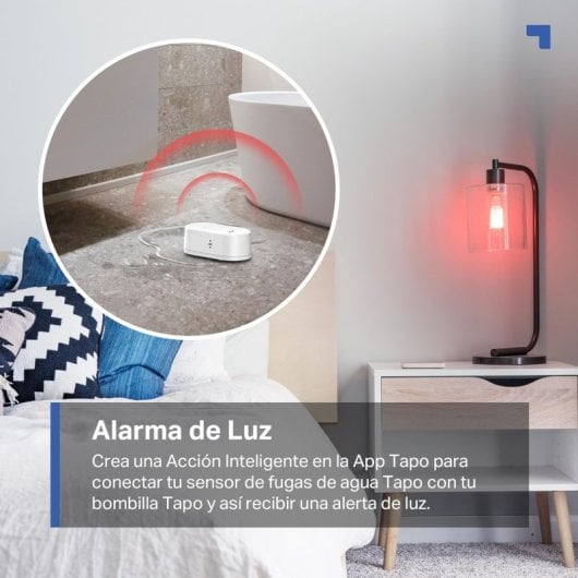 Capteur de fuite d'eau intelligent TP-Link Tapo T300 avec alarme 90 dB