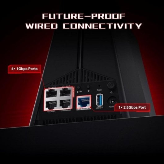 Router TP-Link Archer GXE75 Tri-Band WiFi 6E 5,4 Gbps 2.5G EasyMesh Gaming RGB