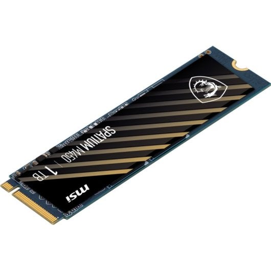 Disque SSD MSI SPATIUM M450 1 To 3400 Mo/s NVMe PCIe 4.0 M.2 Gen4 3D NAND