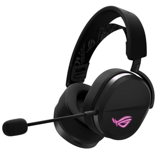 Casque ASUS ROG Pelta sans fil et filaire Bluetooth gaming rétroéclairage multicolore noir