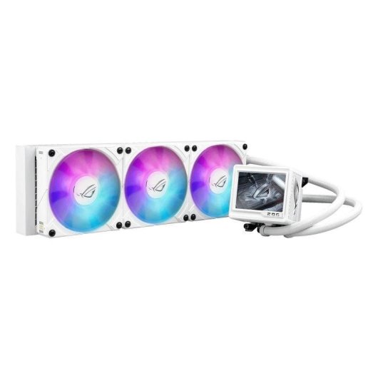 Refrigeração Líquida Asus ROG Ryujin III 360mm 3 Ventoinhas ARGB Branco