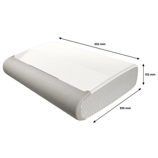 Projetor Samsung SP-LPU7DSAX 4K UHD 2500 Lúmenes 120" Laser DLP Smart TV Ultracurto