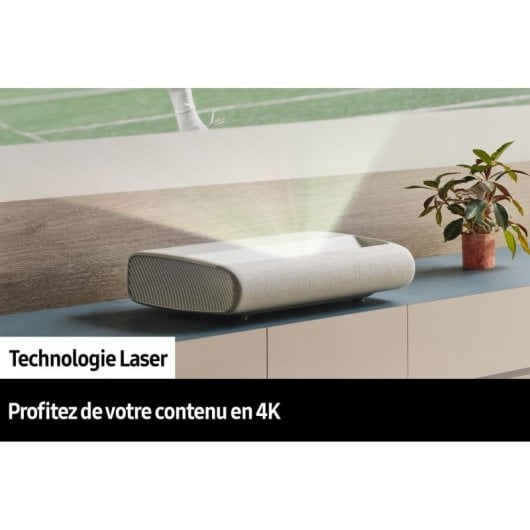Projetor Samsung SP-LPU7DSAX 4K UHD 2500 Lúmenes 120" Laser DLP Smart TV Ultracurto