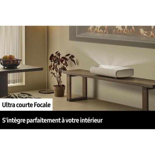 Projetor Samsung The Premiere LPU7D 4K UltraHD 2500 Lúmenes 120" Laser DLP Smart TV Ultracurto