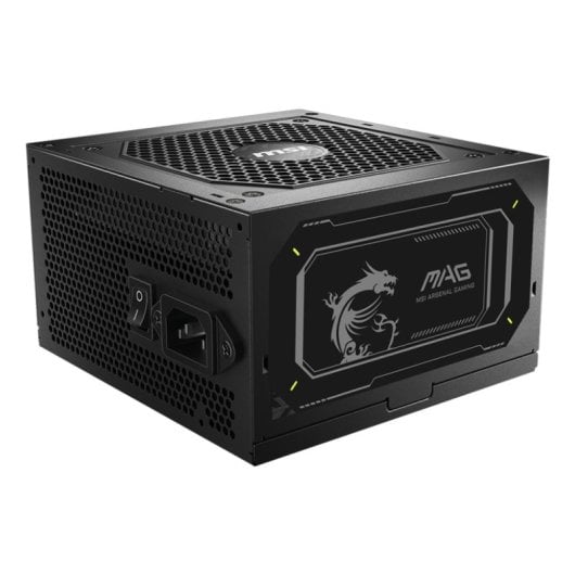 Fuente de Alimentación MSI MAG A850GL PCIE5 II 850W 80 PLUS Gold Modular ATX 3.1