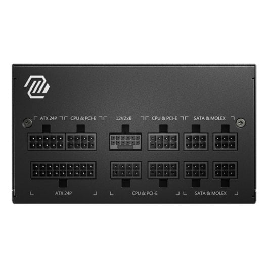 Fuente de Alimentación MSI MAG A850GL PCIE5 II 850W 80 PLUS Gold Modular ATX 3.1