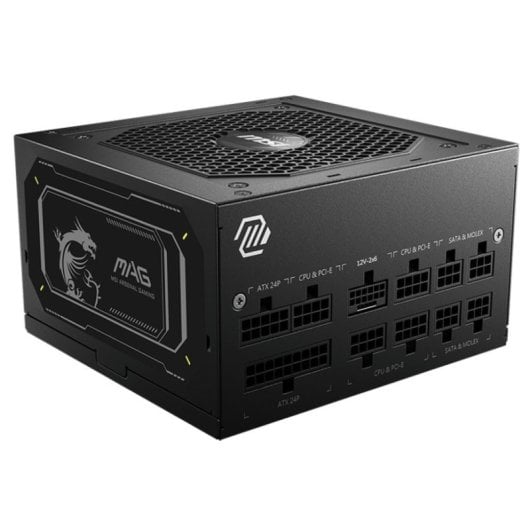 MSI MAG A750GL PCIE5 II ATX 3.1 750W 80 Plus Gold Modular
