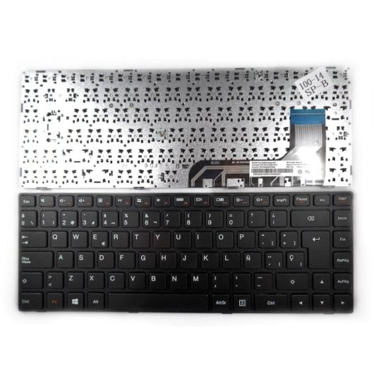 Clavier pour ordinateur portable Lenovo Ideapad 100 100-14iby Pk131eq1a12