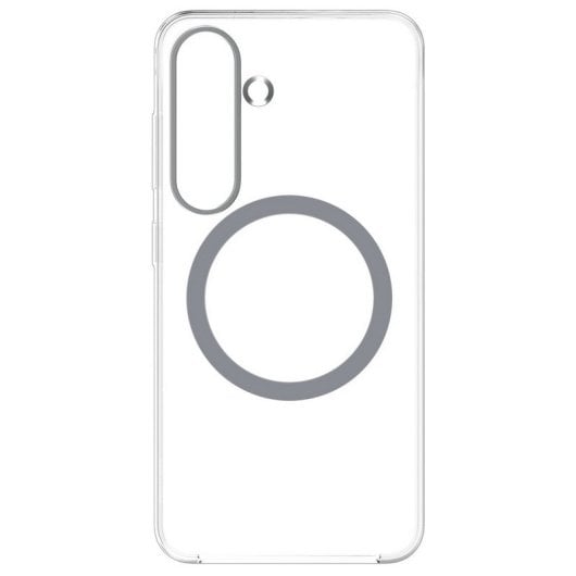 Samsung Funda Transparente con Soporte Magnético para Galaxy S25