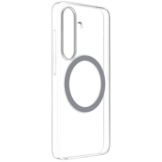 Samsung Funda Transparente con Soporte Magnético para Galaxy S25