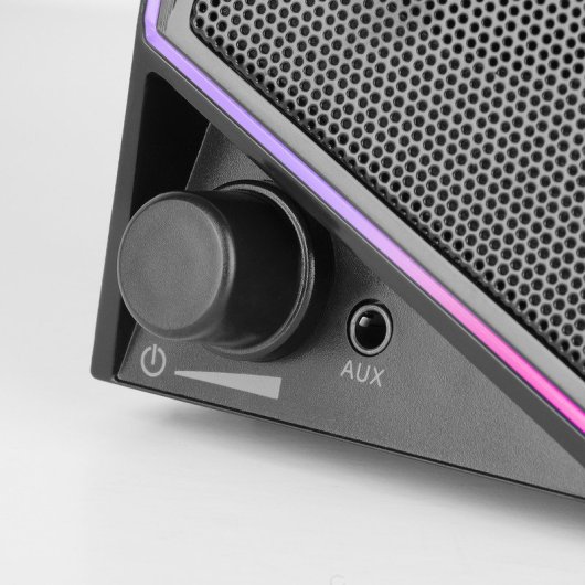 Mars Gaming MS-AURA Bluetooth 5.3 Luidsprekers 15W RGB - Compact Met Controlbox