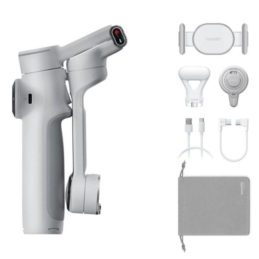 Insta360 Flow 2 Pro Paquete de Creador Gimbal Gris Piedra