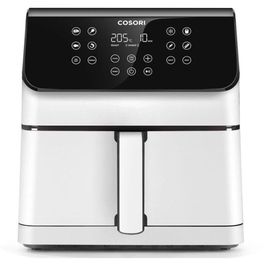 Cosori Premium II Chef Edition Freidora de Aire 6.2L Blanca+ Pack 50 Papeles Protectores