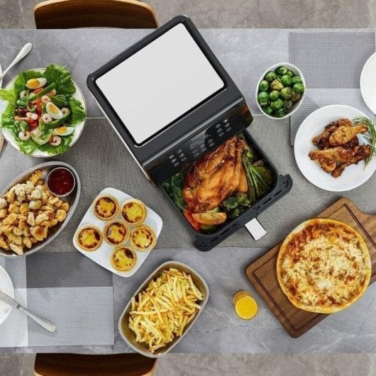 Friteuse sans Huile Cosori Premium II Chef Edition 6.2L 1700W avec 50 papiers protecteurs