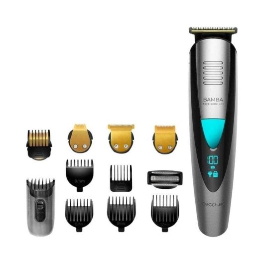 Tondeuse Multifonctionnelle Cecotec Bamba PrecisionCare Trimmer Sans Fil 60min 9 Longueurs Waterproof