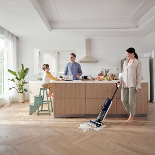 Aspirapolvere Tineco Floor One S6 Flashdry Pet Cordless Mop 220W Blu