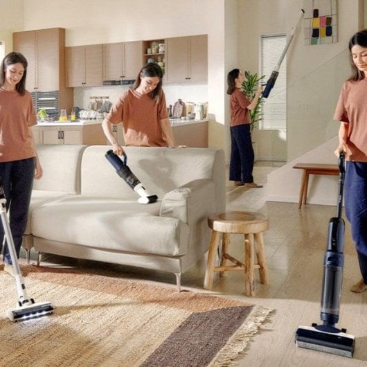 Aspirador Lava e Aspira sem Fio Tineco Floor One Switch S6 Pet 290W 35min Antiemaranhamento Animais Depósito 0,5L