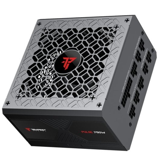 Tempest Pulse PSU 750W Cybenetics Bronze ATX 3.1 Full Modular Fonte de Alimentação Preta