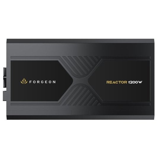 Alimentation Forgeon Reactor 1200 W Cybenetics Gold ATX 3.1 PCIe 5.1 entièrement modulaire, noire