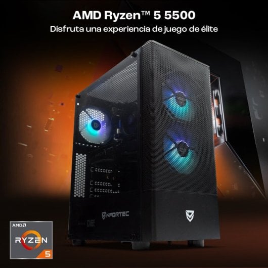 PcCom Lite AMD Ryzen 5 5500 / 16GB / 1TB SSD / RTX 4060 + Windows 11 Home