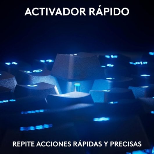 Logitech PRO X TKL RAPID Teclado Gaming Mecánico Switch Magnéticos Negro Teclado USA