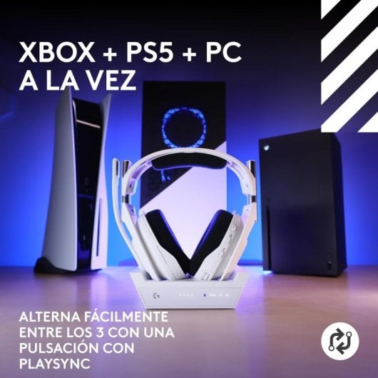 Astro A50 X Auriculares Gaming Inalámbricos Bluetooth Multiplataforma Blancos